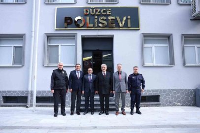 Düzce’nin üst düzey isimleri bir araya geldi
