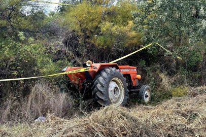 Uşak’ta traktör tarlaya devrildi: 1 ölü

