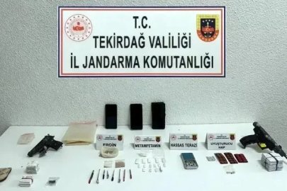 Tekirdağ’da uyuşturucu operasyonu: 1 tutuklama
