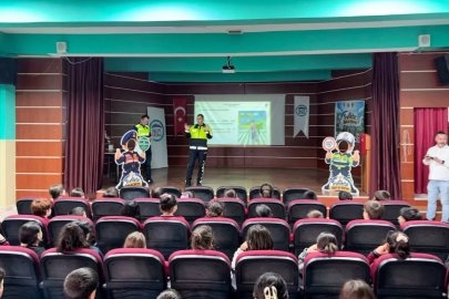 ‘Trafikte Ben de Varım’ projesi okullarda sürüyor
