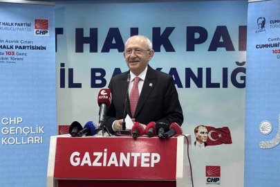 Kılıçdaroğlu: "Gaziantep bizim açımızdan çok önemli bir kent"