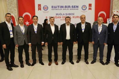 Muğla Eğitim-Bir-Sen’de Uçak güven tazeledi
