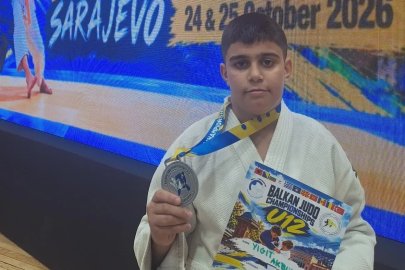 Yiğit Akbulut’tan judoda Balkan ikinciliği

