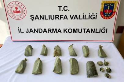Şanlıurfa’da 5,5 kilogram esrar ele geçirildi
