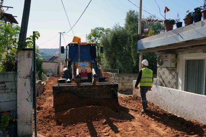 Milas Küçükdibekdere’de 5 bin 500 metrelik altyapı yatırımı
