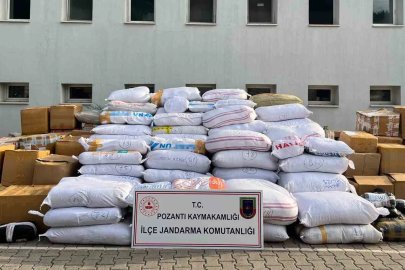 Adana’da 20 milyon TL değerinde kaçak tütün ele geçirildi
