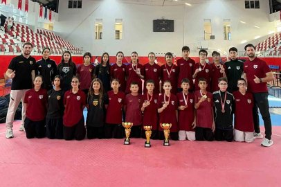 Aydınlı taekwondoculardan 8 madalyalı şampiyonluk
