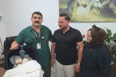 Acil serviste başlayan hikaye, bebeğin ismiyle taçlandı
