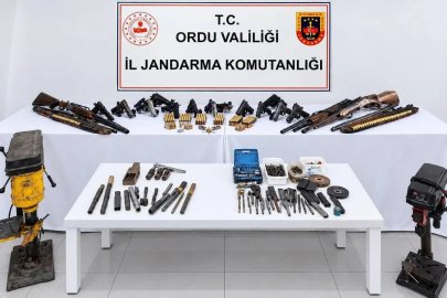 Ordu’da silah kaçakçılığı operasyonunda 2 gözaltı
