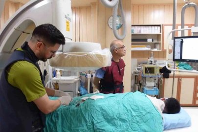 Elazığ’da Venöz Vasküler Malformasyona Köpüklü tedavi uygulandı

