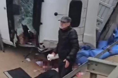 Tır kazasında kolu kopan sürücü tedavi altına alındı
