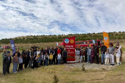Kayseri İtfaiyesi’nin 100. yılına özel anlamlı etkinlik: 500 fidanlık hatıra ormanı
