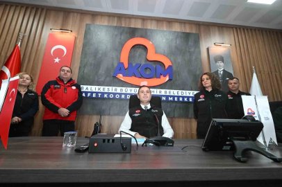 Balıkesir Afet Koordinasyon Merkezi açıldı
