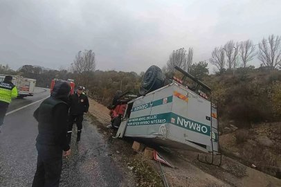 Giresun Orman Bölge Müdürlüğü’ne ait araç Suşehri’nde kaza yaptı: 3 yaralı
