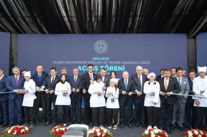 Erzurum’da Türkiye Gastronomi Liseleri Projesi’nin ilk adımı atıldı
