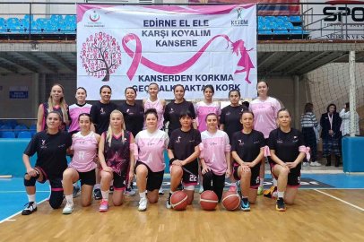 Edirne’de ’Pembe Dostluk Maçı’yla erken tanı çağrısı

