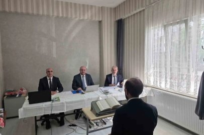 Hac görevlileri için mülakat sınavı gerçekleştirildi
