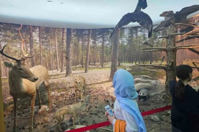 Kütahya Çamlıca Tabiat Parkı’nda öğrencilere doğa eğitimi
