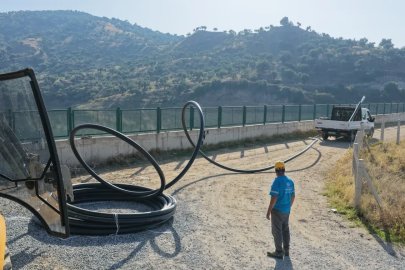 Sultanhisar’da kaynak suyu hatları yenileniyor
