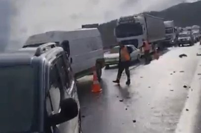 Tarsus-Adana-Gaziantep Otoyolu’nda zincirleme kaza: 8 yaralı
