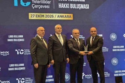 ERÜ’ye TYÇ logosu kullanım hakkı ödülü
