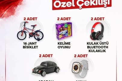 Canik Belediyesi’nden Cumhuriyet Bayramı hediyesi
