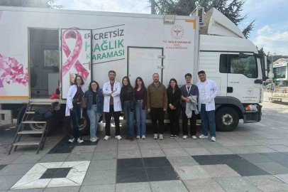 Düzce’de kadınlara ücretsiz kanser taraması yapıldı
