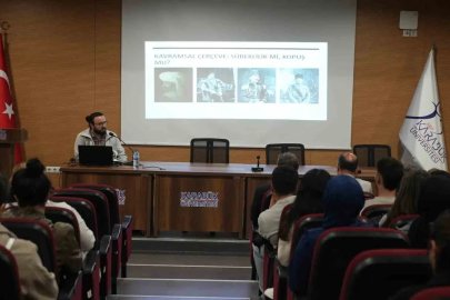 KBÜ’deki konferansta Osmanlı’dan Cumhuriyet’e uzanan süreç değerlendirildi
