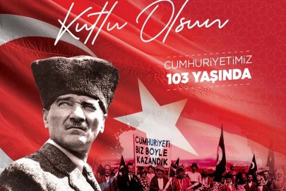 Başkan Büyükkılıç’tan 103. yıla güçlü mesaj: "Cumhuriyet, geleceğe taşıdığımız en büyük emanetimizdir"
