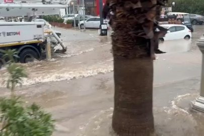 Bodrum sele teslim oldu, hamile kadın kurtarıldı
