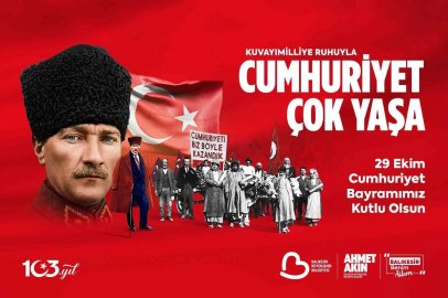 Başkan Ahmet Akın; "Cumhuriyet bilhassa kimsesizlerin kimsesidir"
