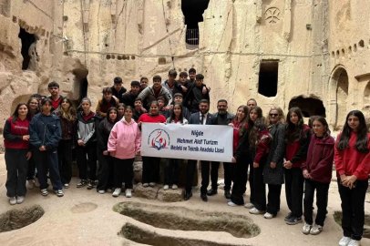 Sınıfa dönüşen tarihi manastır öğrencileri ağırladı
