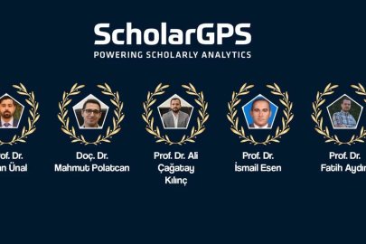 KBÜ’den beş akademisyen ScholarGPS’in dünyanın başarılı bilim insanları listesinde
