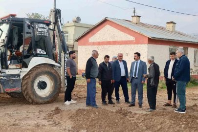 Kahta’da köy yatırımları yerinde incelendi
