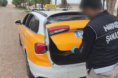 Ticari takside 2 kilo 100 gram skunk ele geçirildi
