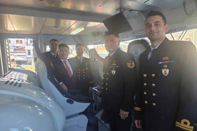 Marmaris’te askeri gemilere yoğun ilgi
