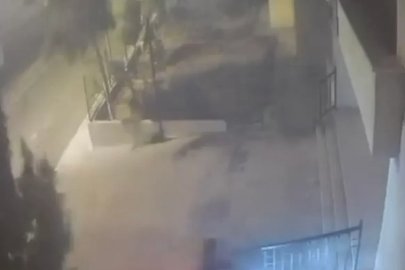 Mardin’de devrilen ağaçtan 10 saniyeyle kurtuldu: O anlar kamerada
