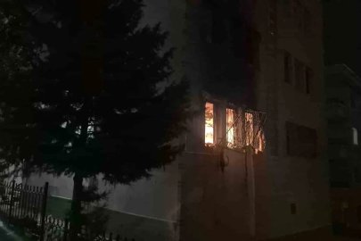 Ankara’da bir dairenin doğal gazı patladı
