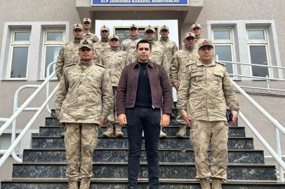 Kemah Kaymakamı Tutay’dan Alp Jandarma Karakolu’na ziyaret
