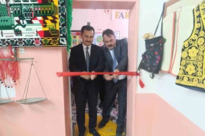 Bolvadin’de Ceylan Emet İlkokulu "Kültür Evi"  açıldı
