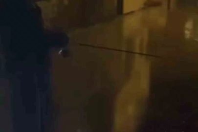 Biga’da cadde ve sokaklar göle döndü
