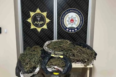 Ceyhan’da uyuşturucu operasyonu: 8 kilo 562 gram esrar ele geçirildi
