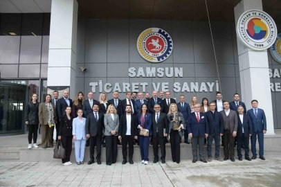 Samsun TSO’da yeni yatırım ve iş birlikleri görüşüldü
