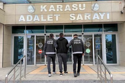 24 yıl hapis cezası bulunan firari Sakarya’da yakalandı
