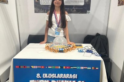 BİLSEM öğrencisinden uluslararası bilim şenliğinde çifte üçüncülük
