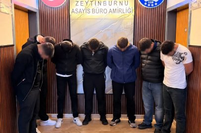 Zeytinburnu’nda silahlı olaylara operasyon: 6 şüpheli yakalandı
