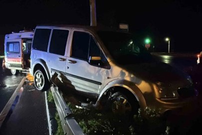 Rize’de ambulans ile hafif ticari araç çarpıştı: 5 hafif yaralı
