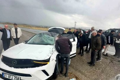 Diyarbakır’da trafik kazası: 1 yaralı
