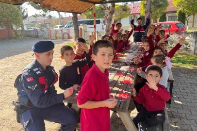 Bilecik’te jandarma öğrencilerle bir araya geldi
