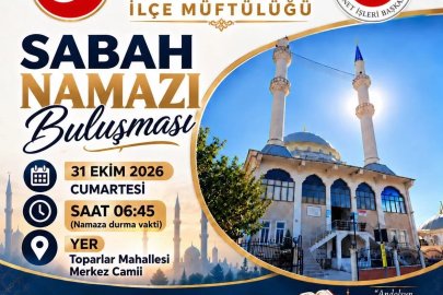Köyceğiz’de sabah namazı buluşmaları Toparlar Merkez Camii’nde başlıyor
